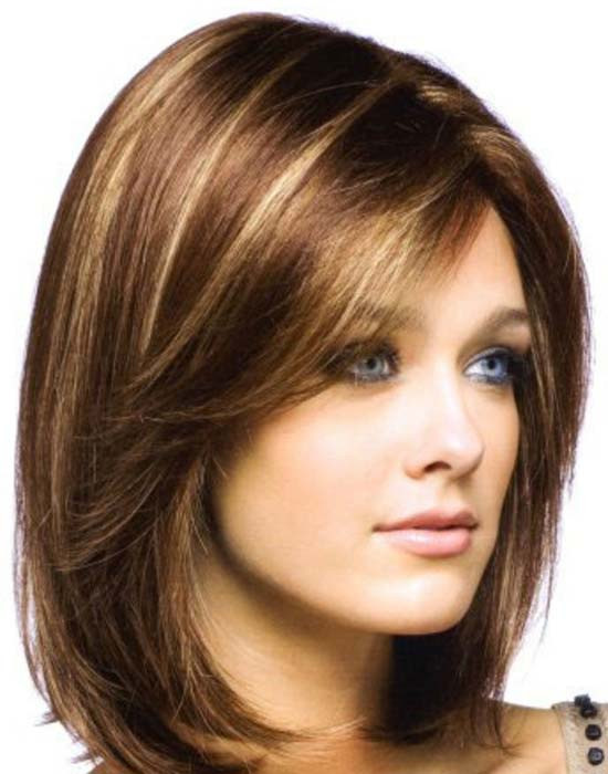 Medium Length Hairstyle Round Face
 30 Beautiful Medium Hairstyles for Round Faces You Should Try