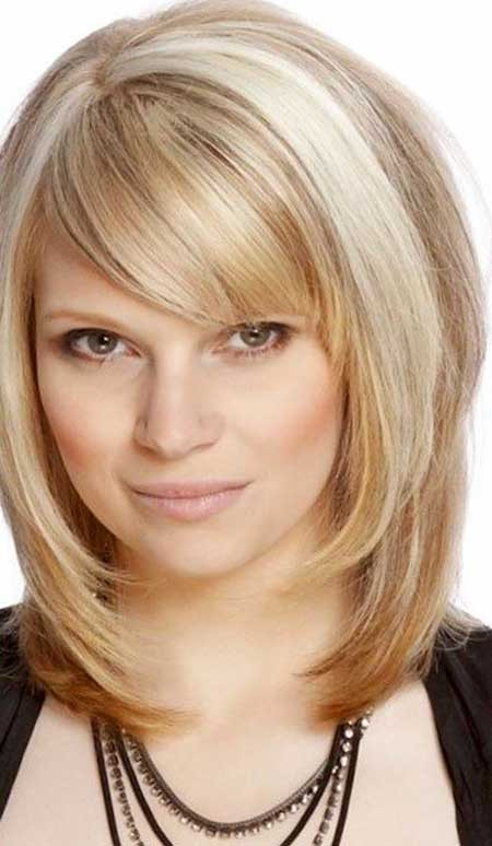 Medium To Long Hairstyles With Bangs
 15 Pics of Medium Length Hairstyles with Bangs and Layers