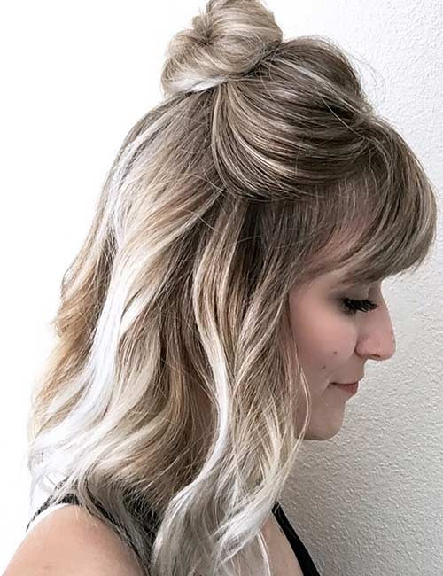 Medium To Long Hairstyles With Bangs
 19 Incredible Medium Length Hairstyles With Bangs My