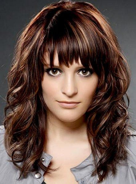 Medium To Long Hairstyles With Bangs
 Best Medium Length Hairstyles With Highlights