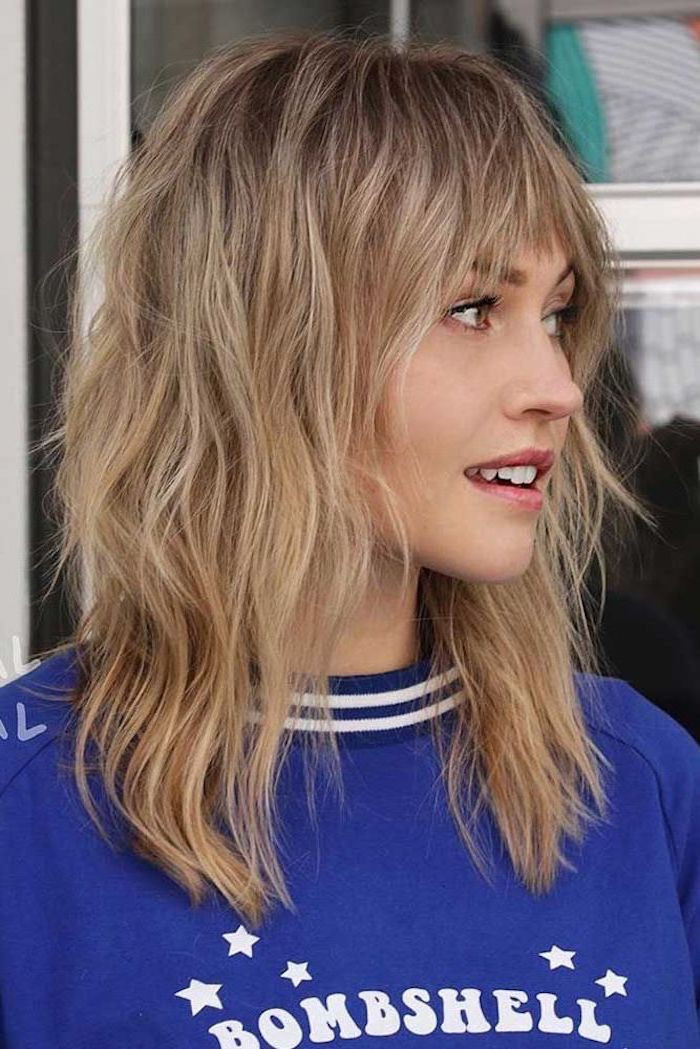 Medium To Long Hairstyles With Bangs
 1001 ideas for gorgeous medium length hairstyles for women
