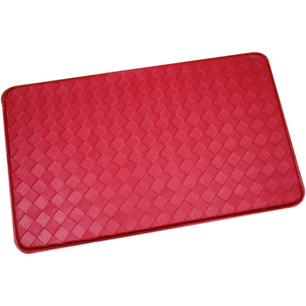 Memory Foam Kitchen Floor Mat
 Shop Red Memory Foam Anti fatigue Kitchen Floor Mat Free