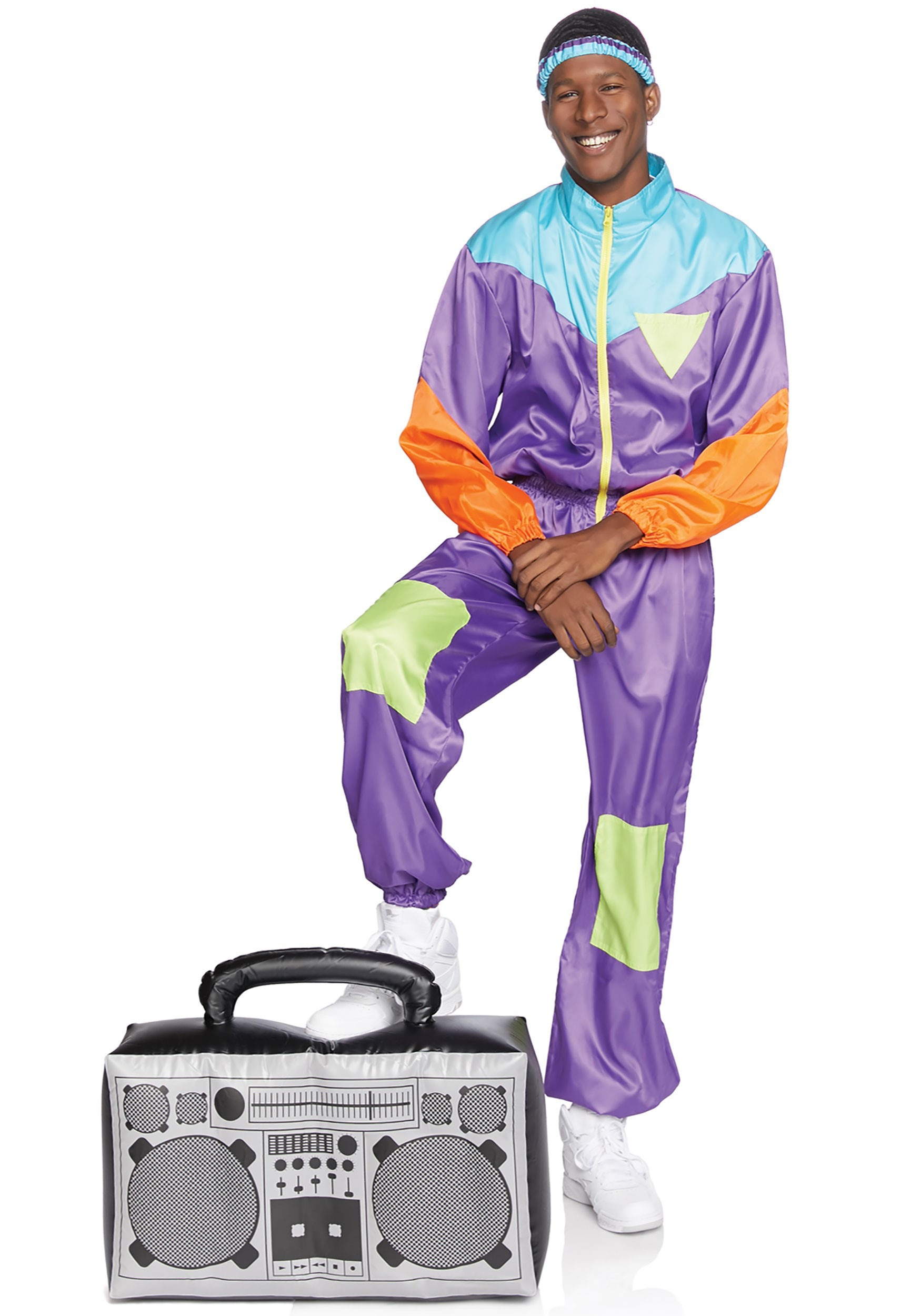 Mens 80S Costumes DIY
 Men s Awesome 80s Track Suit Costume