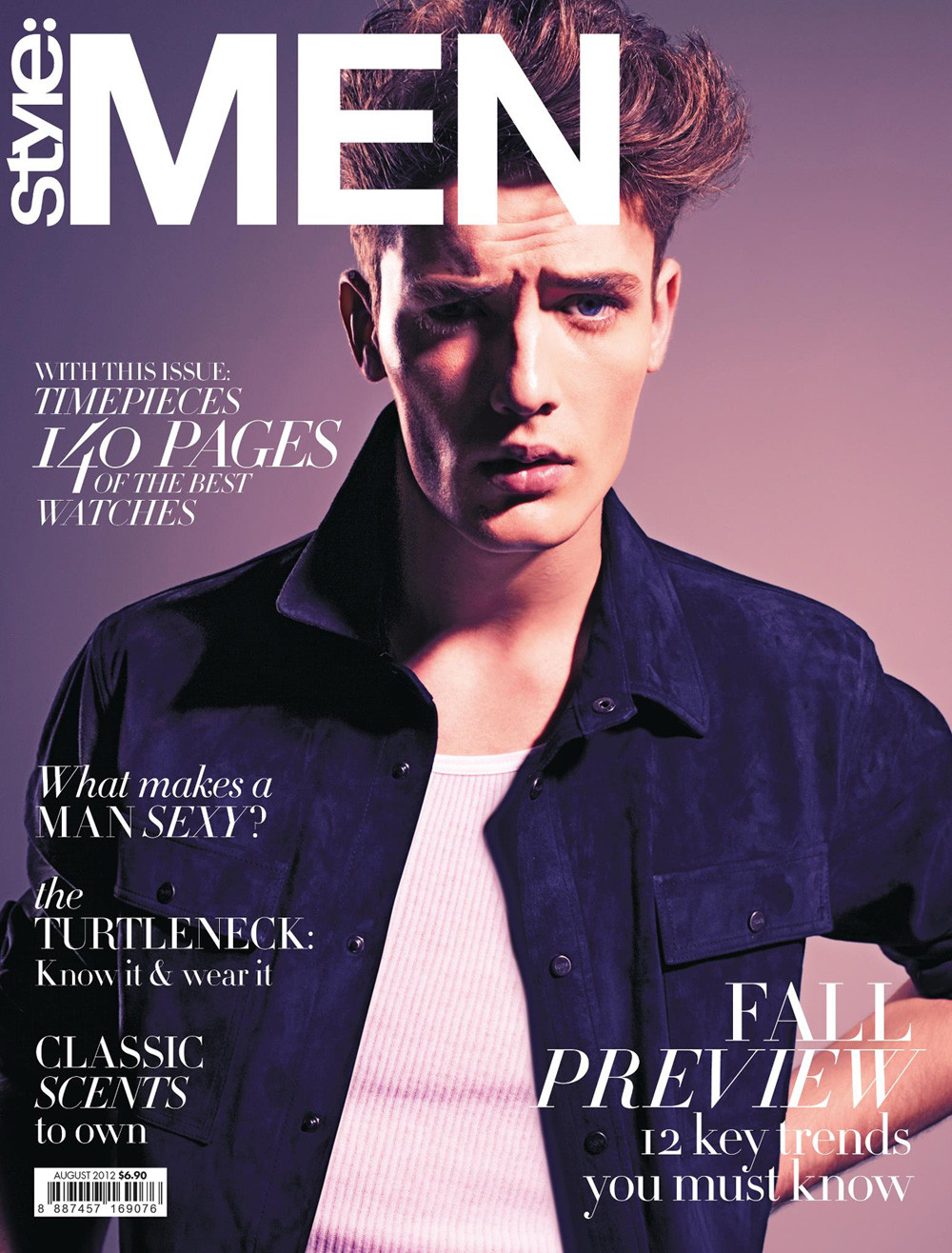 Mens Hairstyle Magazines
 Henrique Reimann for Style Men Singapore August 2012