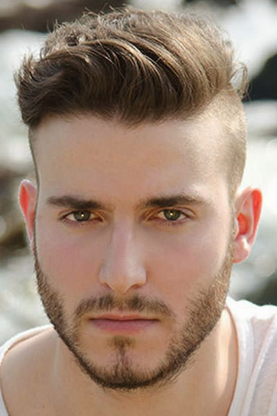 Mens Hairstyles Shaved Sides Long Fringe
 2015 Hair Trends for Men