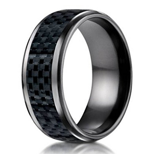 Mens Wedding Rings Amazon
 Men s Benchmark Titanium Ring with Cathedral Crosses