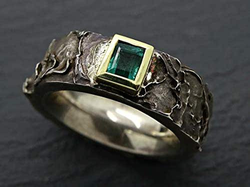 Mens Wedding Rings Amazon
 Amazon mens emerald ring gold silver celtic wedding