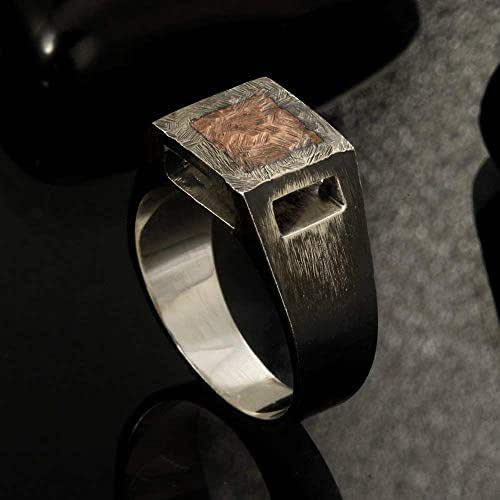 Mens Wedding Rings Amazon
 Amazon Rustic mens ring Unique men s ring Signet