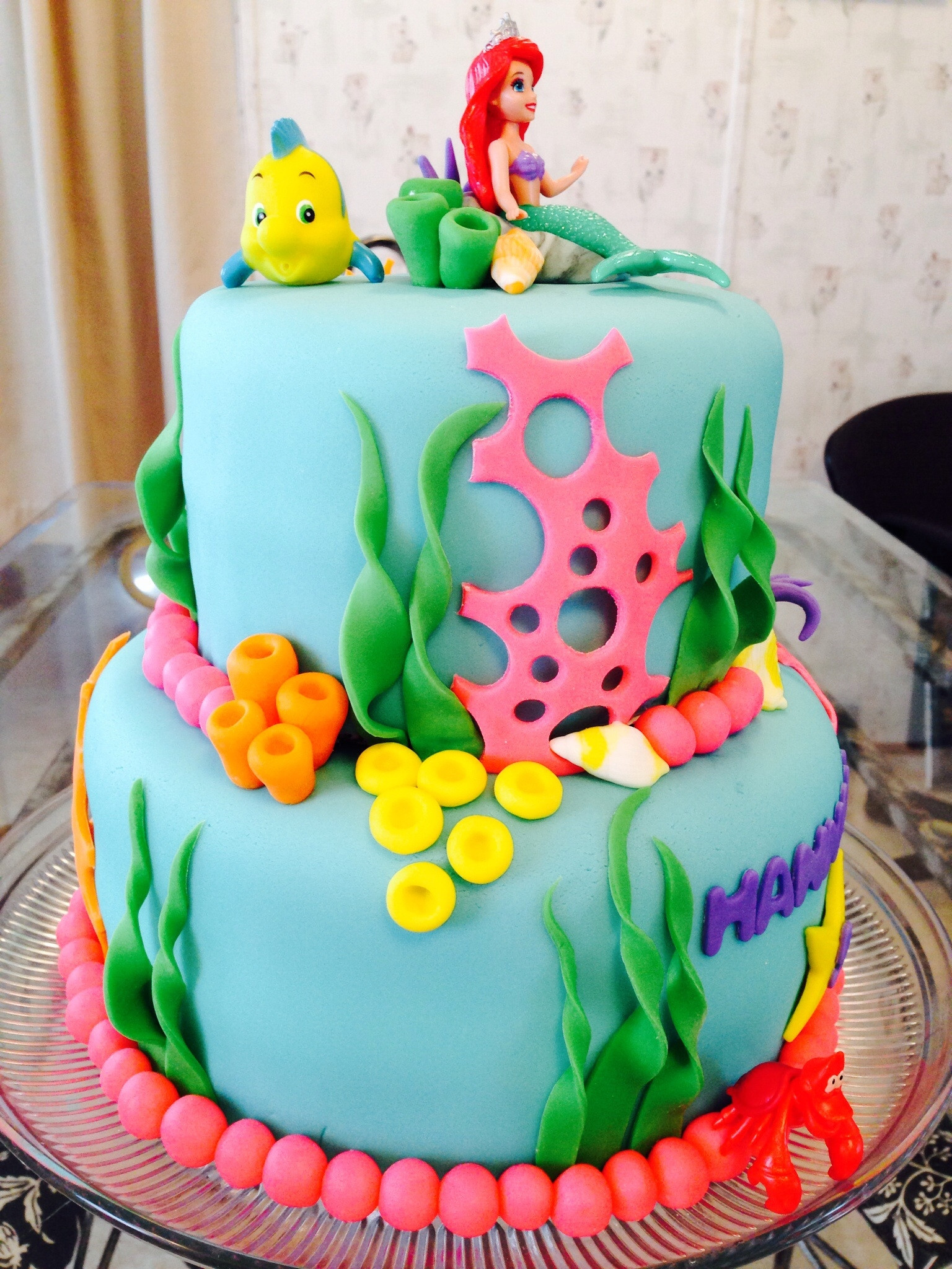 Mermaid Birthday Cakes
 Little Mermaid Cake CakeCentral