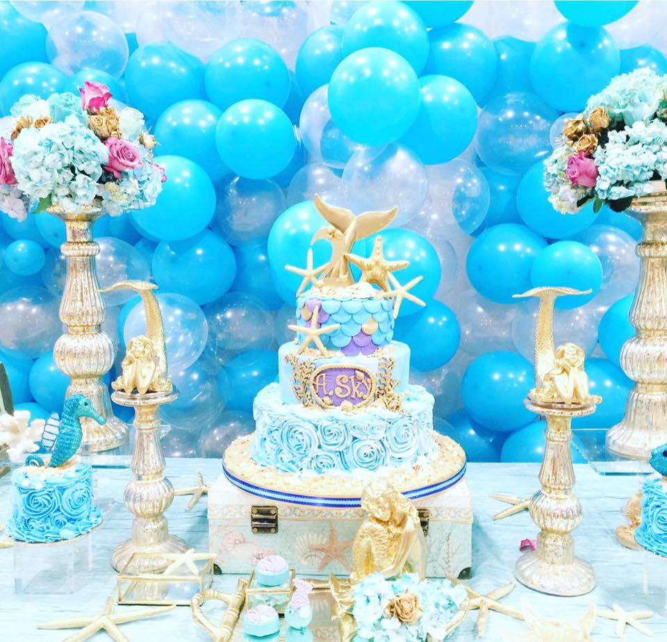Mermaid Birthday Party Decorations
 Magical Little Mermaid Birthday Birthday Party Ideas
