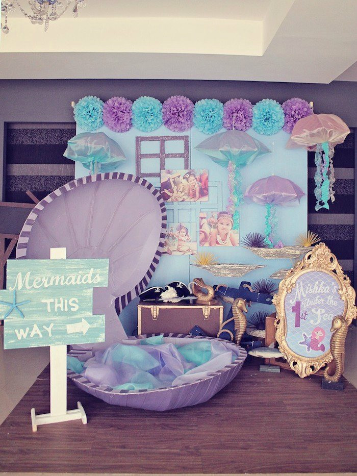 Mermaid Birthday Party Decorations
 21 Marvelous Mermaid Party Ideas for Kids