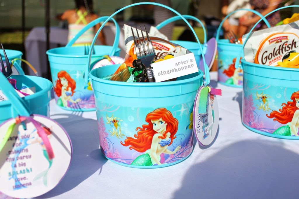 Mermaid Birthday Party Favor Ideas
 14 Awesome Little Mermaid Birthday Party ideas