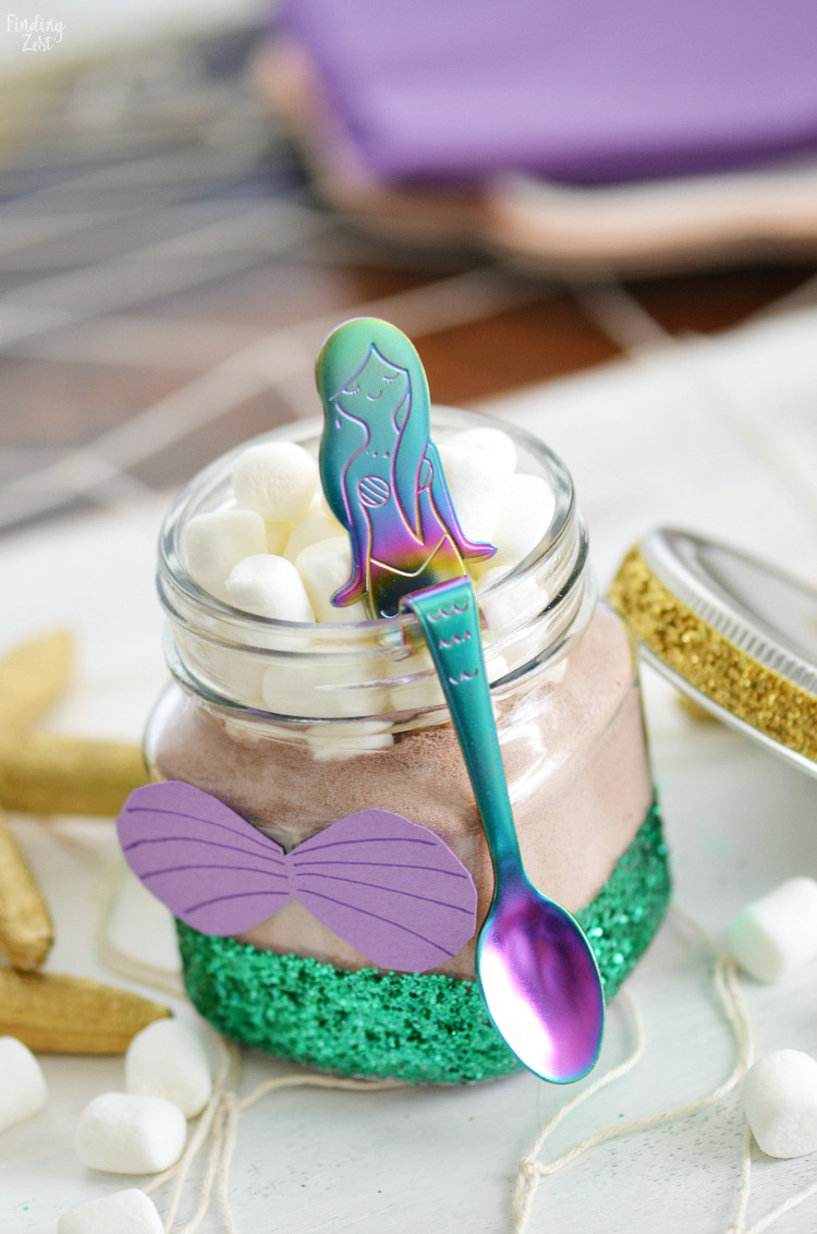 Mermaid Birthday Party Favor Ideas
 Little Mermaid Party Favors DIY Glitter Jar Finding Zest