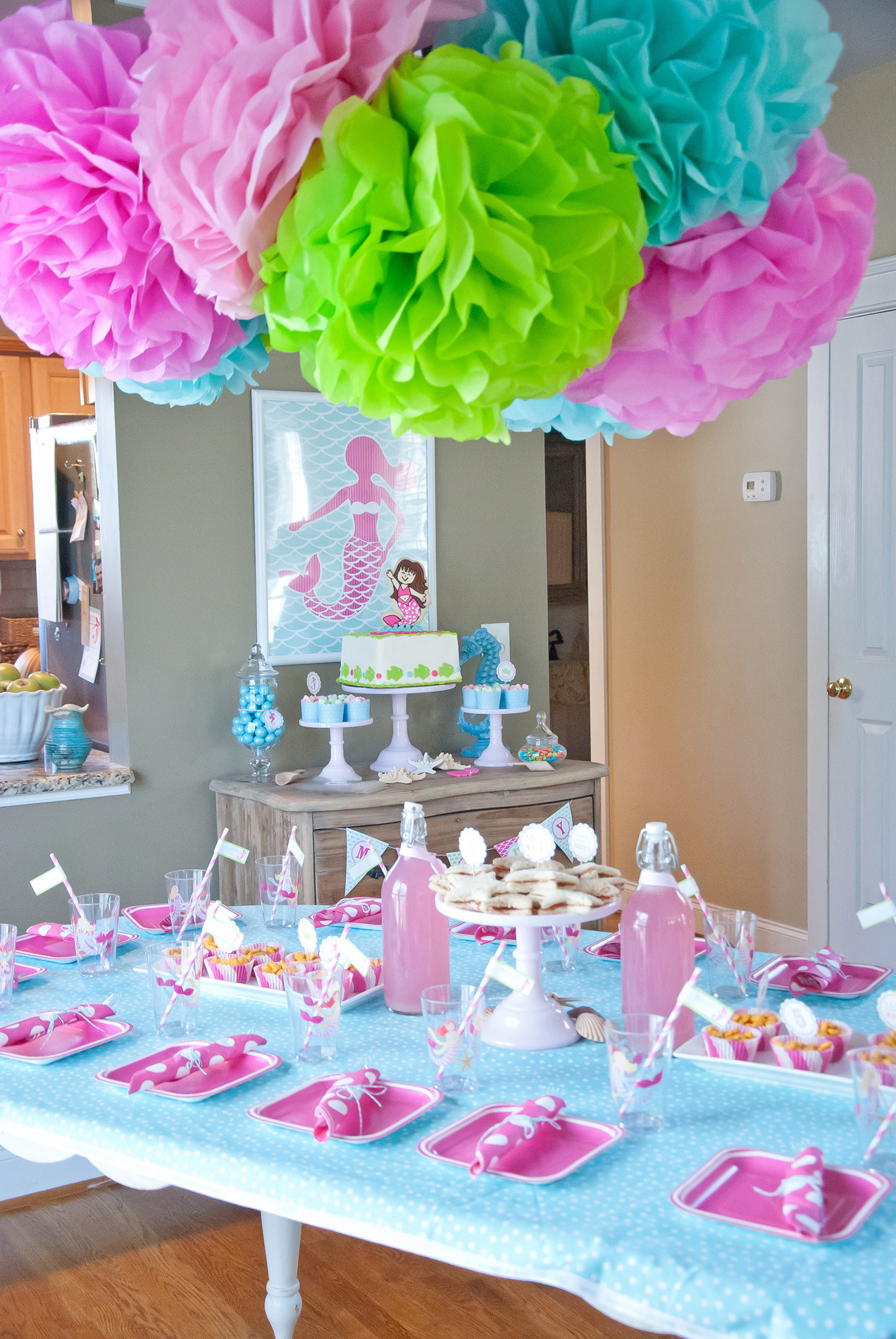 Mermaid Birthday Party Supplies
 girl birthday party ideas Archives Anders Ruff Custom