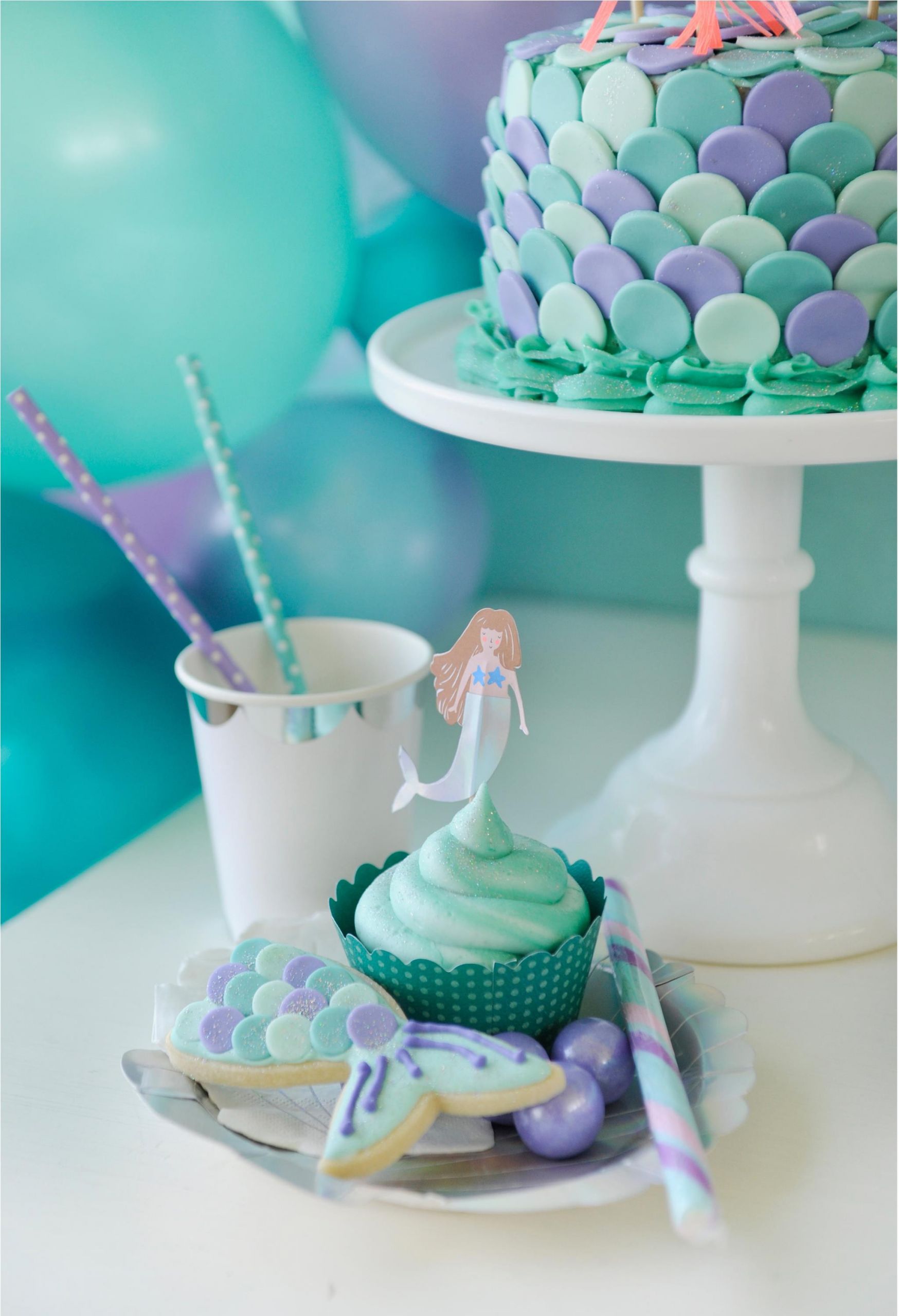 Mermaid Ideas For Party
 Splash Over to this Adorable Mermaid Party Project