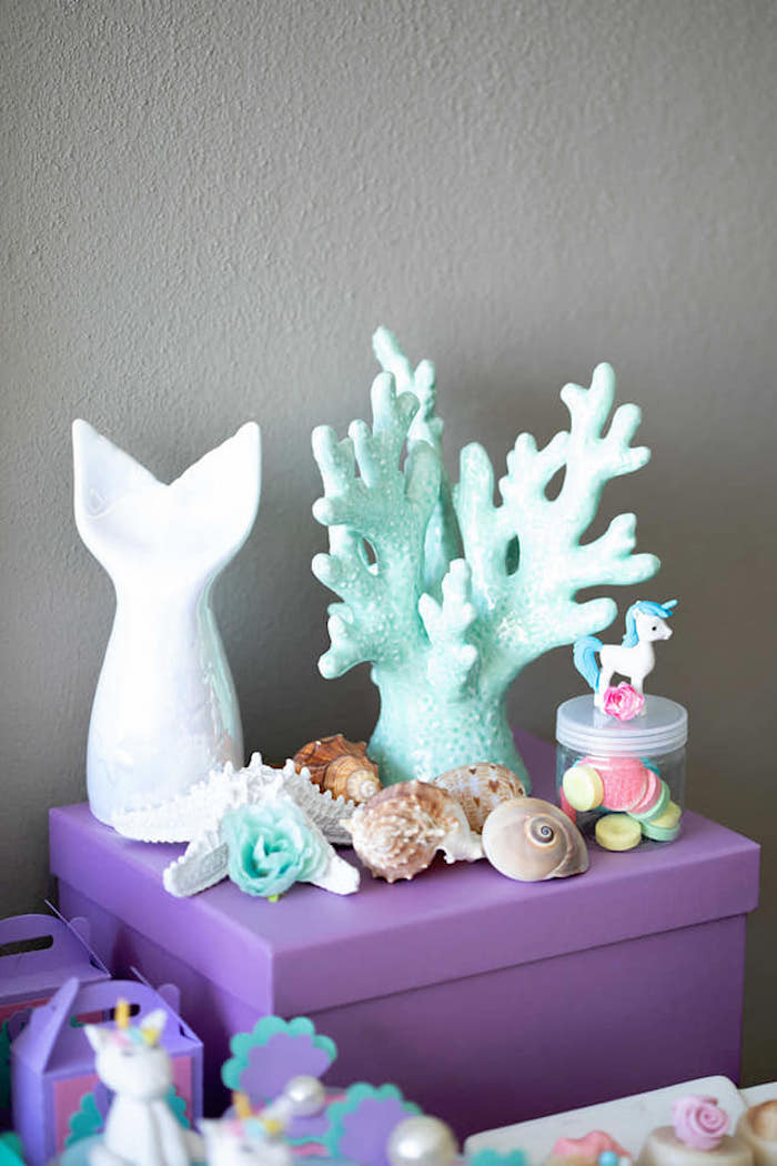 Mermaid Unicorn Party Ideas
 Kara s Party Ideas Unicorns and Mermaids Birthday Party