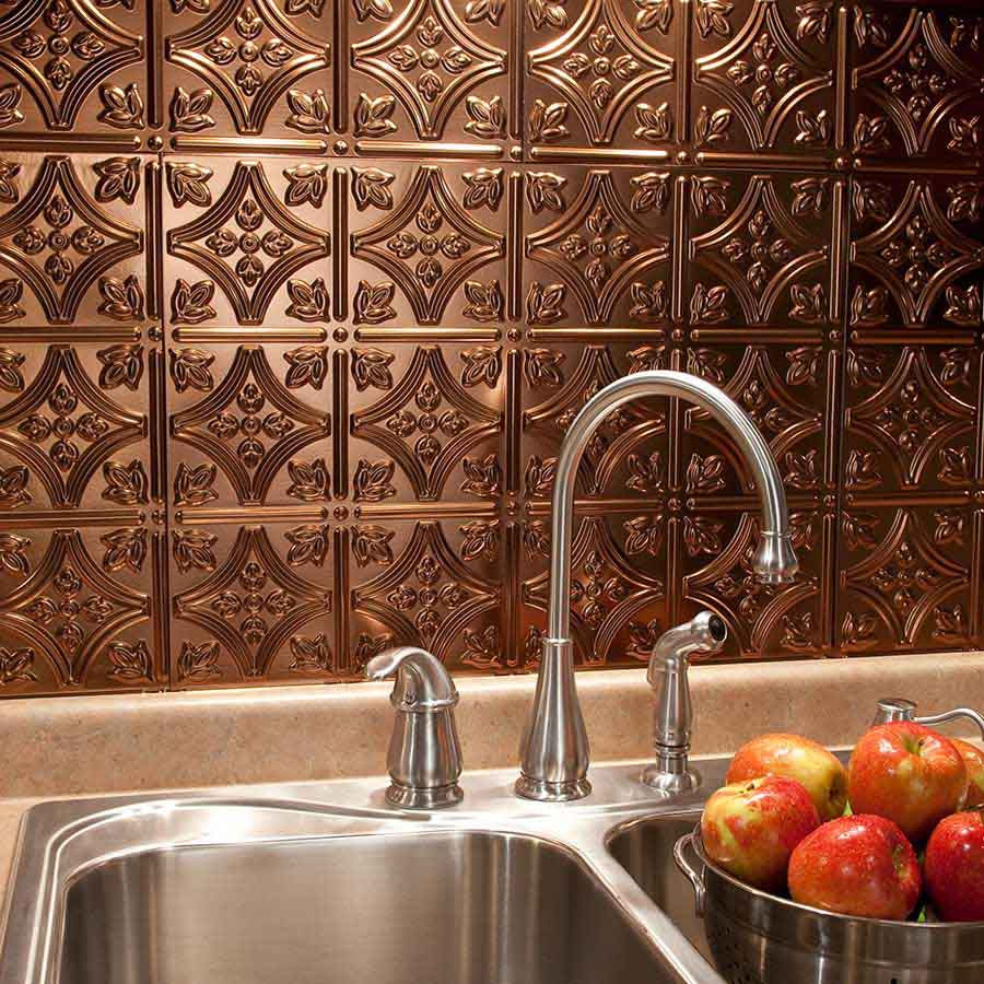 Metal Backsplash Kitchen
 KITCHEN BACKSPLASH MATERIALS