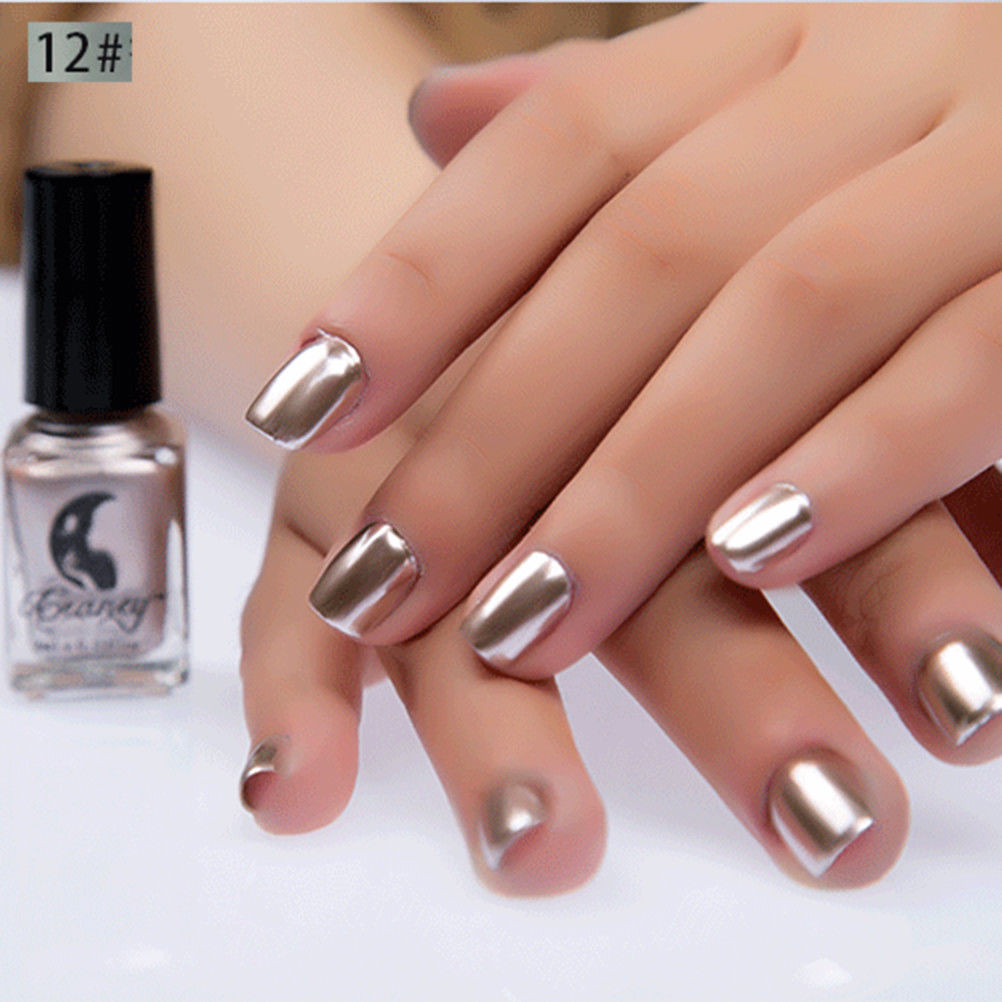 Metallic Nail Colors
 Aliexpress Buy 6ml Metallic Metal Nail Polish Magic