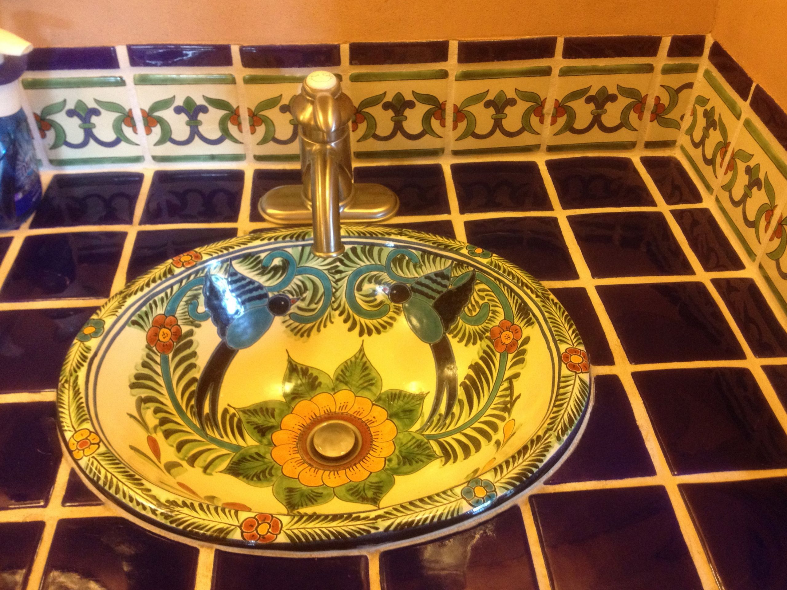 Mexican Bathroom Sink
 How to Remodel your Bathroom using Mexican Tile and Sinks