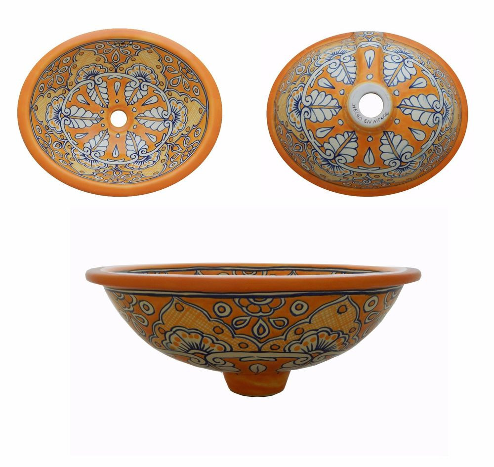 Mexican Bathroom Sink
 66 M Mexican Ceramic sink Bathroom sinks wash basin