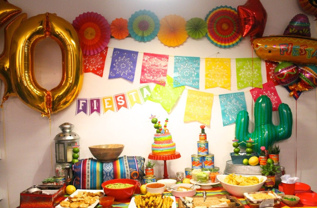 Mexican Birthday Party Ideas
 A Mexican Fiesta Surprise 40th Birthday Party Amidst the