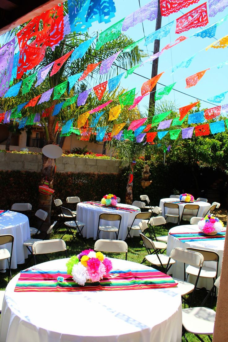 Mexican Birthday Party Ideas
 Mexican party theme paper flowers mexican party