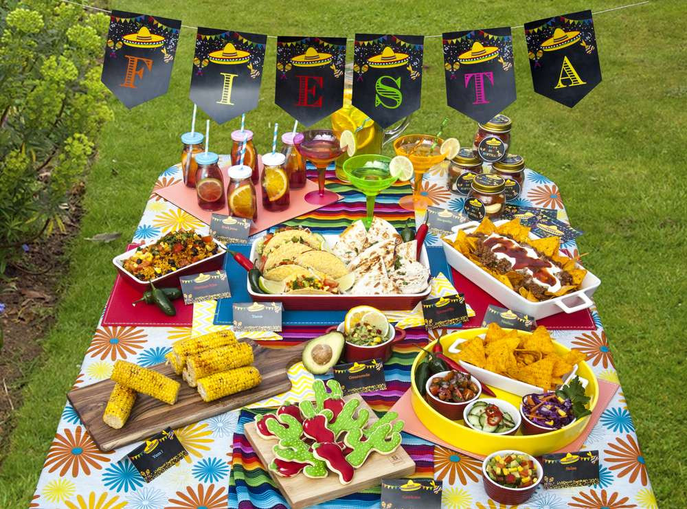 Mexican Birthday Party Ideas
 Fiesta Mexican Birthday Party Ideas