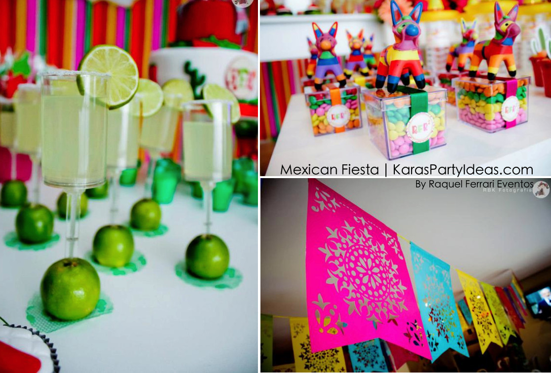 Mexican Birthday Party Ideas
 Kara s Party Ideas Mexican Fiesta Themed Family Adult