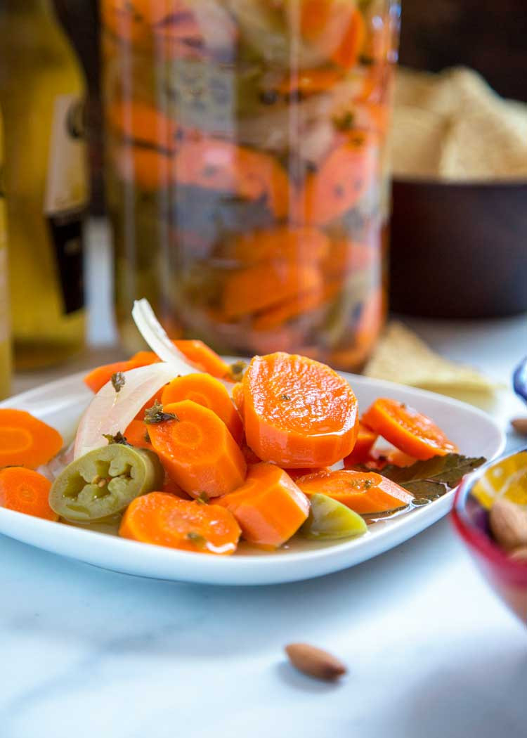 Mexican Carrot Recipes
 Authentic Mexican Pickled Carrots Kevin Is Cooking