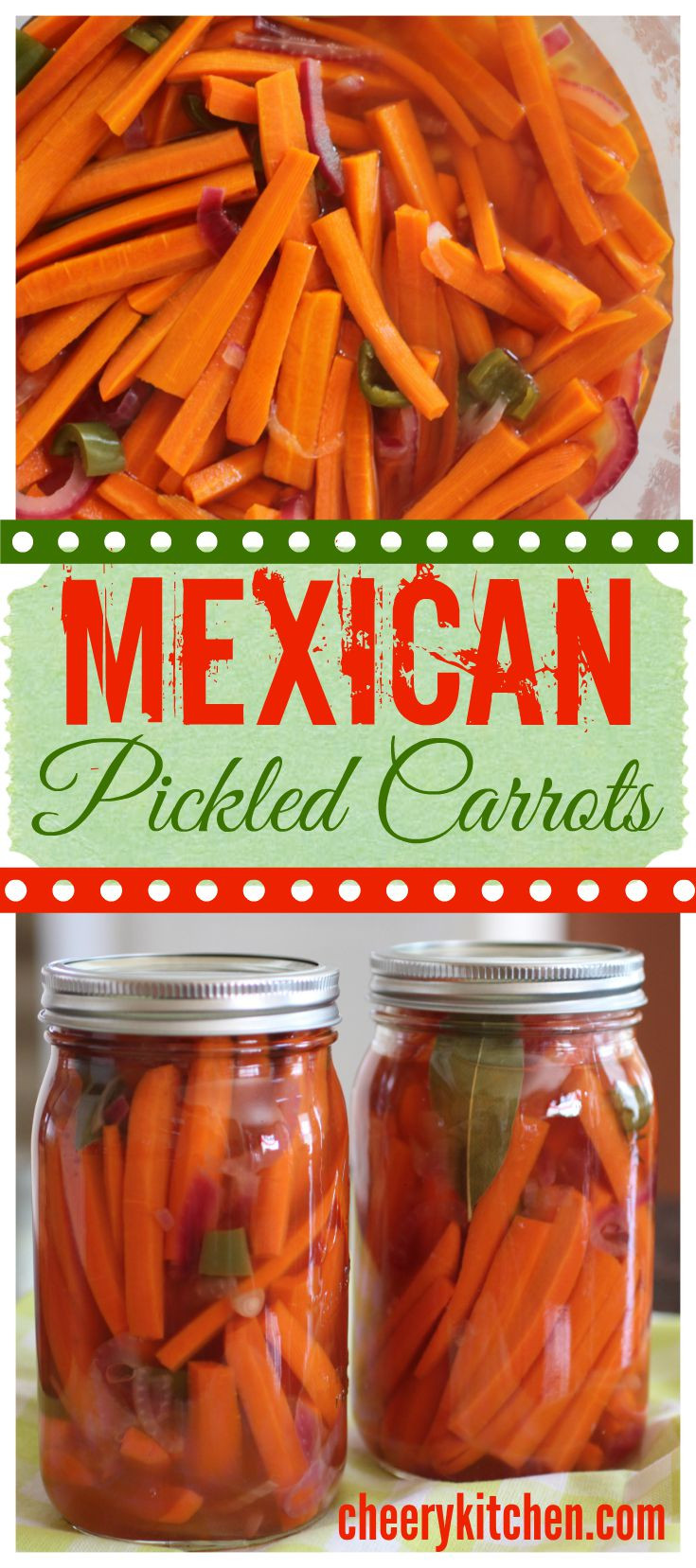 Mexican Carrot Recipes
 Mexican Pickled Carrots Cheery Kitchen