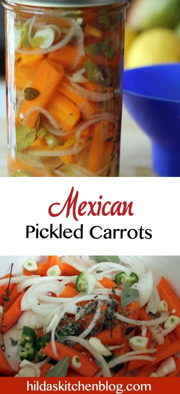 Mexican Carrot Recipes
 Mexican Pickled Carrots Spicy delicious home made carrots