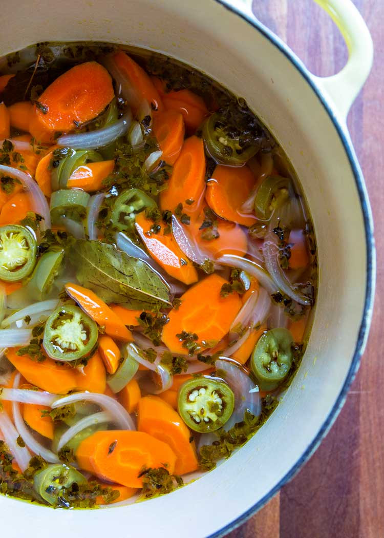 Mexican Carrot Recipes
 Authentic Mexican Pickled Carrots Kevin Is Cooking