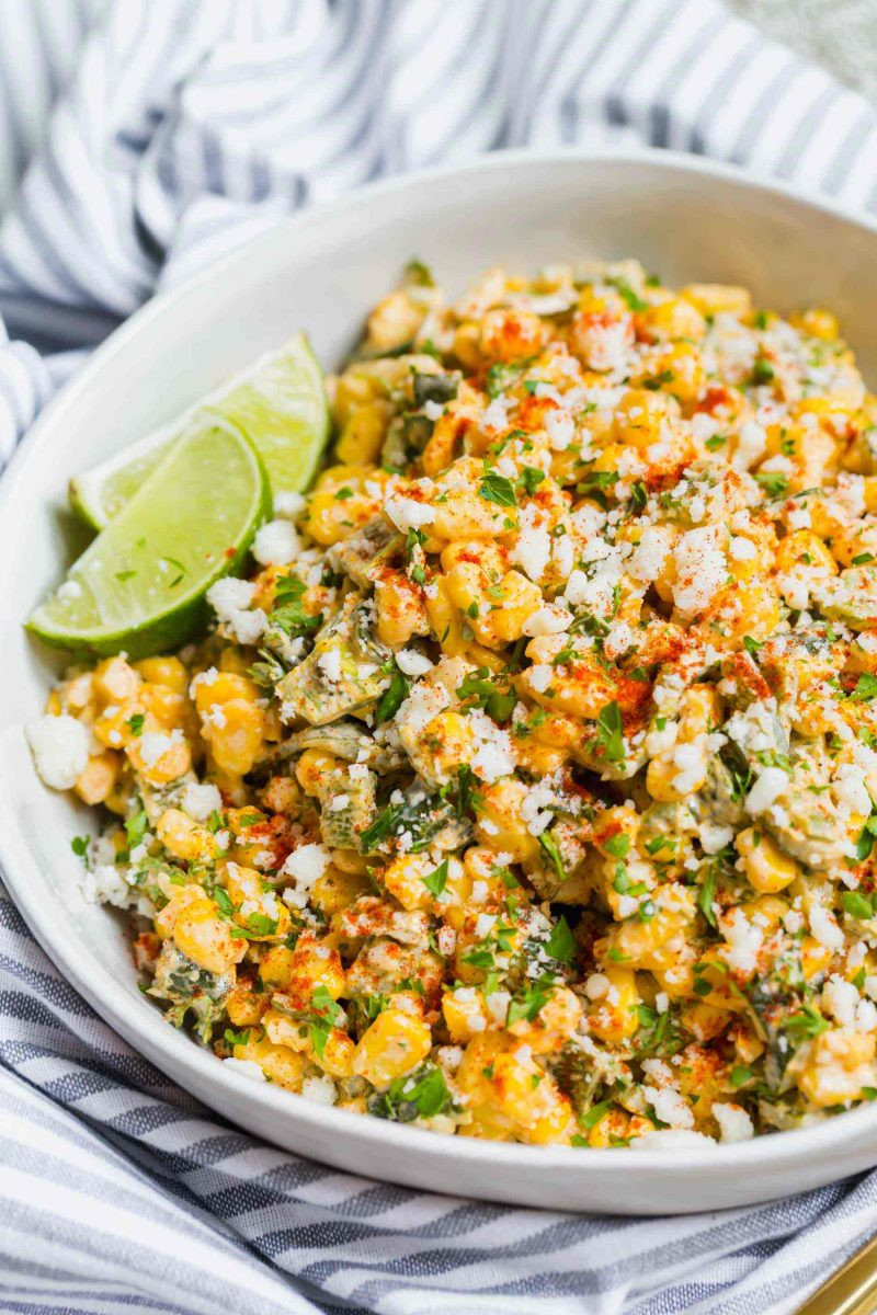 Mexican Corn Off The Cob
 Poblano Mexican Street Corn off the Cob Mexican Street