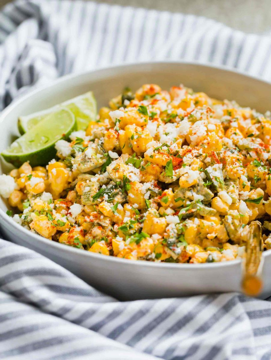 Mexican Corn Off The Cob
 Poblano Mexican Street Corn off the Cob Mexican Street