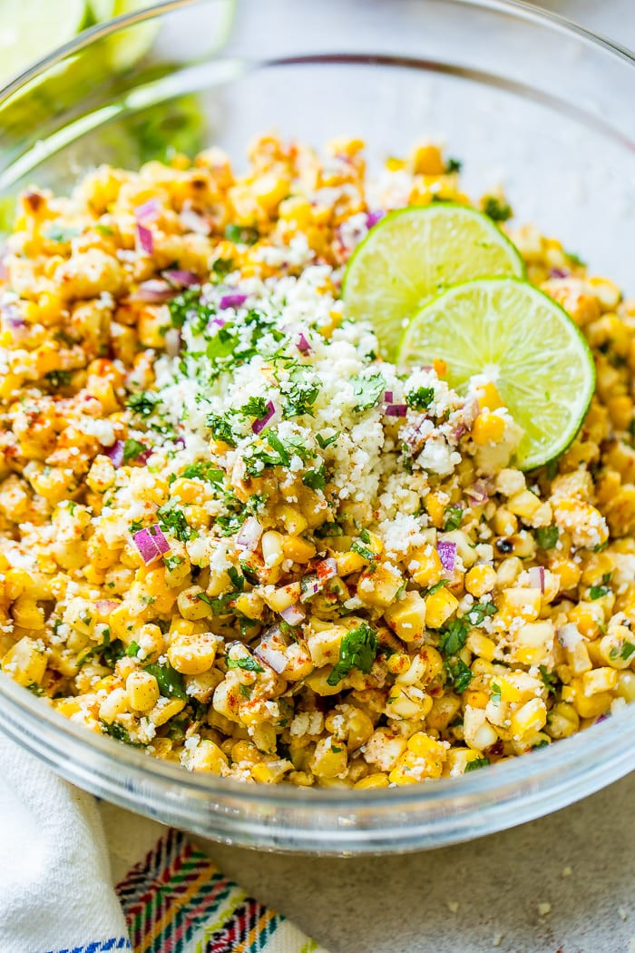 Mexican Corn Salad
 Elote Grilled Mexican Corn Salad [ Video] Oh Sweet Basil