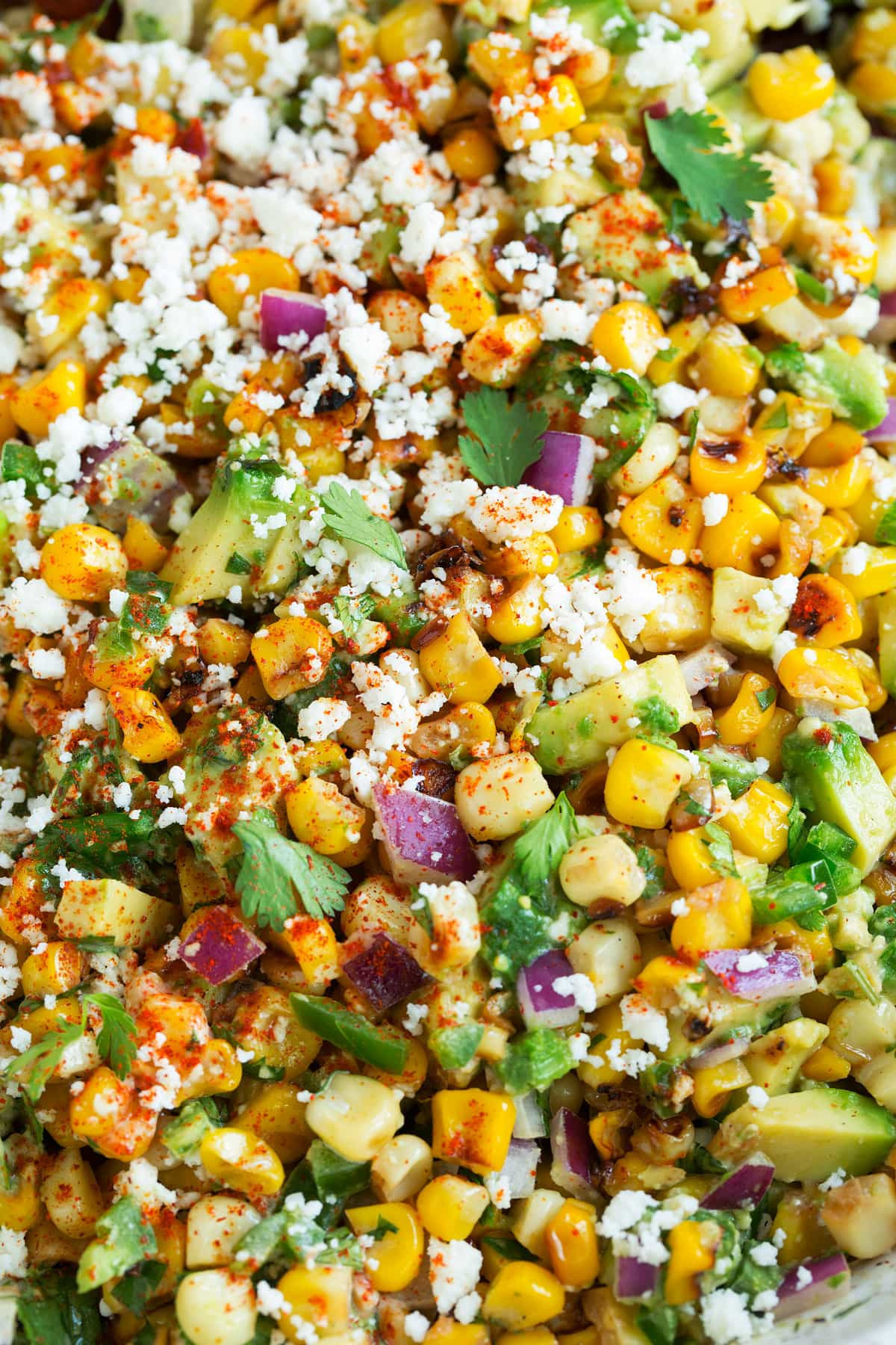 Mexican Corn Salad
 Mexican Street Corn Salad with Avocado Cooking Classy