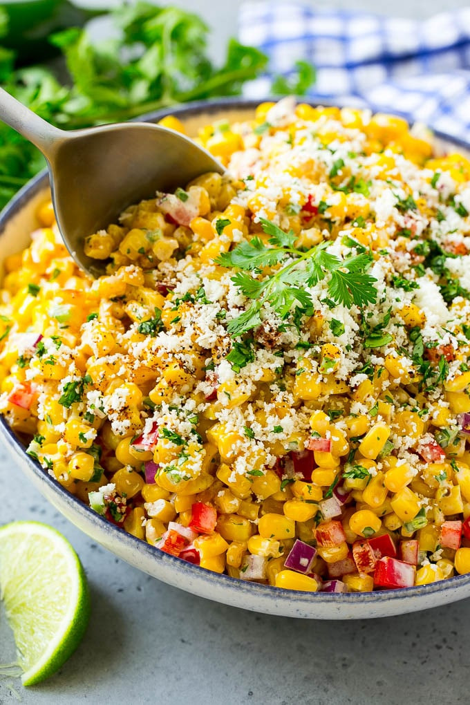 Mexican Corn Salad
 Mexican Corn Salad Dinner at the Zoo