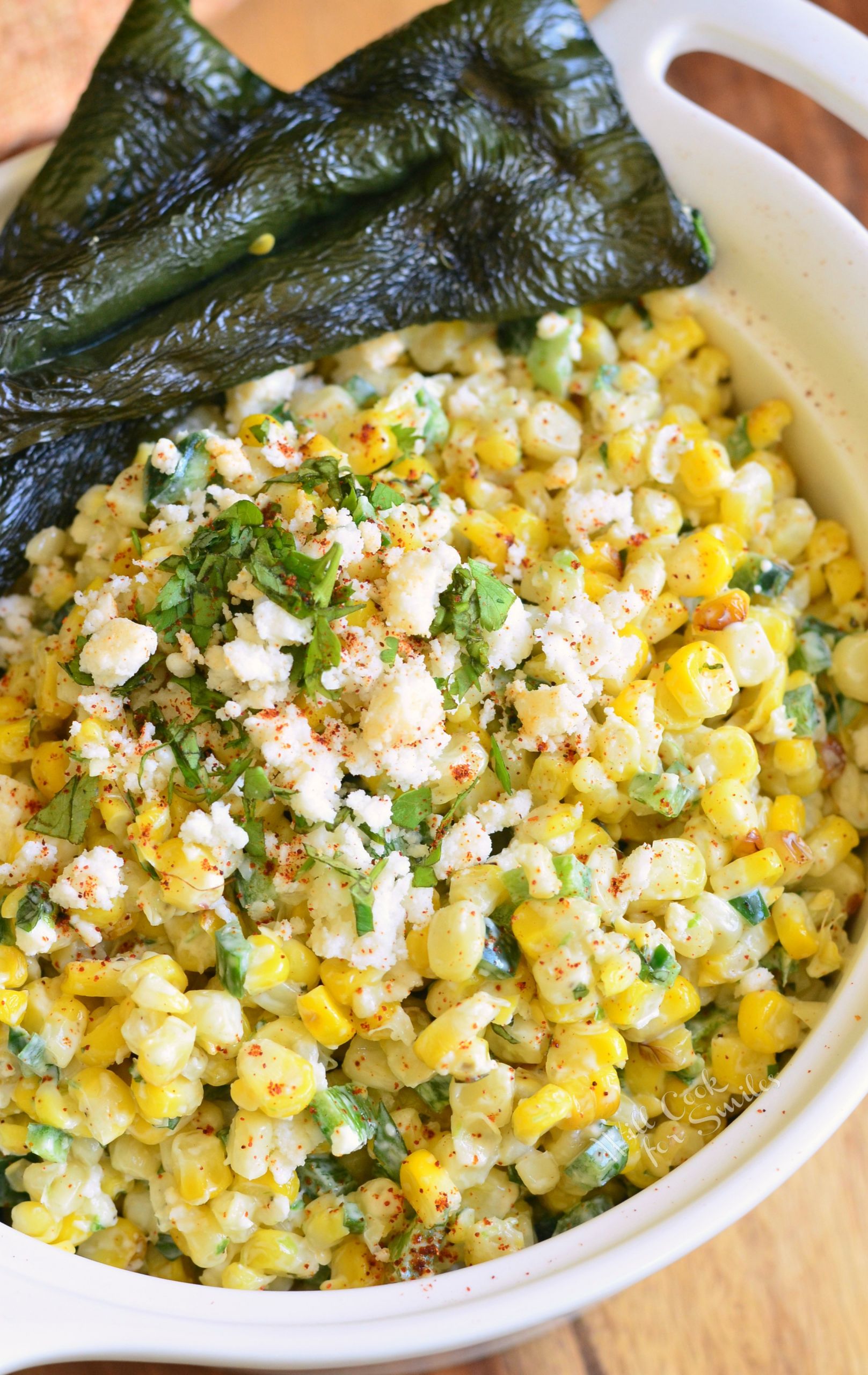 Mexican Corn Salad
 Mexican Street Corn Salad Will Cook For Smiles