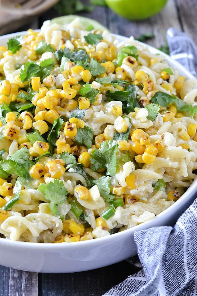 Mexican Pasta Recipes
 Mexican Street Corn Pasta Salad Mother Thyme