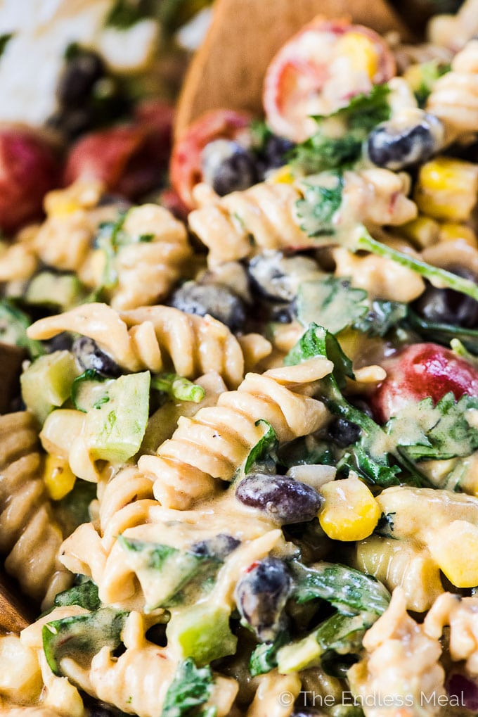 Mexican Pasta Recipes
 Mexican Pasta Salad with Creamy Chipotle Lime Dressing