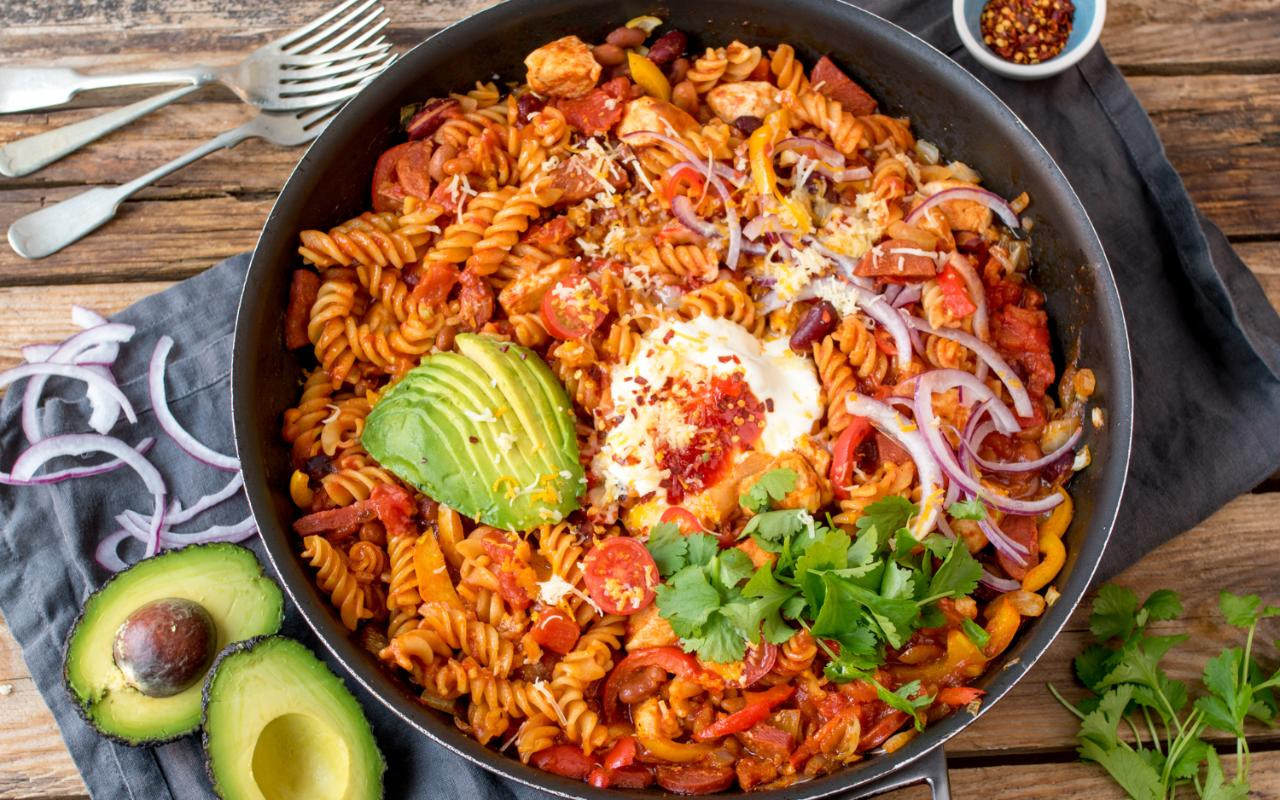 Mexican Pasta Recipes
 e pot Mexican pasta recipe hearty and protein packed