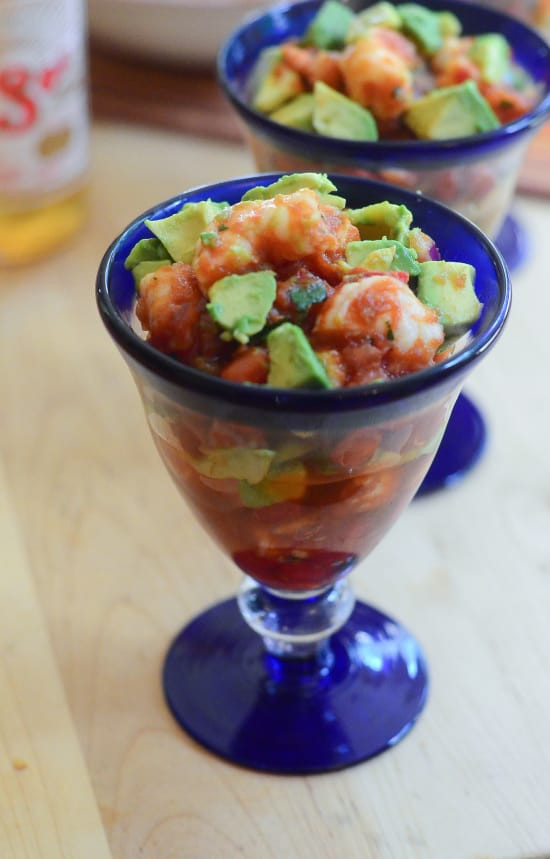 Mexican Seafood Cocktail Recipes
 Mexican Shrimp Cocktail Valerie s Kitchen