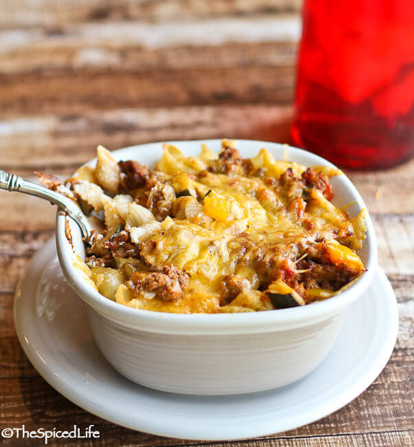 Mexican Spaghetti With Sour Cream
 Mexican Pasta Bake with Ground Beef and Sour Cream Using