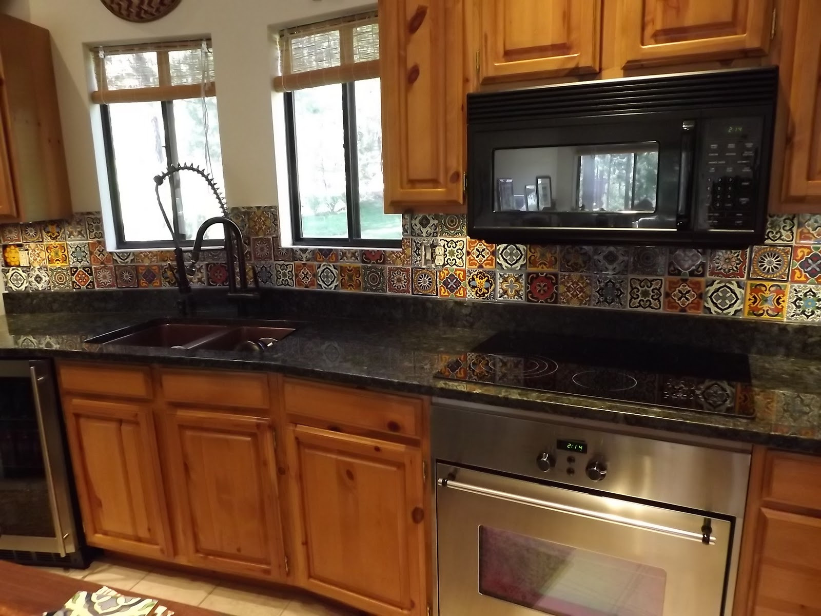 Mexican Tile Kitchen
 Dusty Coyote Mexican Tile Kitchen Backsplash DIY