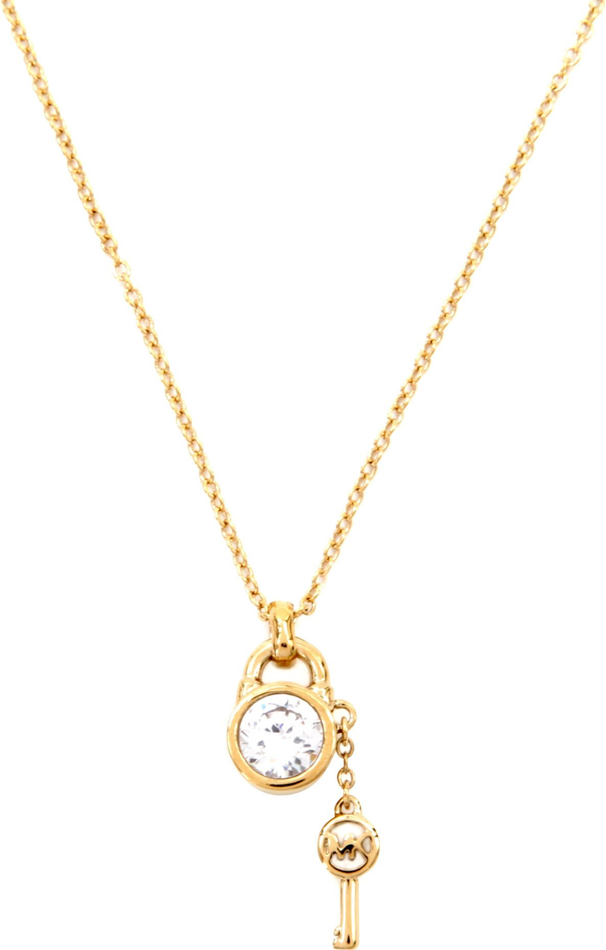 Michael Kors Lock Necklace
 Michael Kors Padlock Necklace in Gold