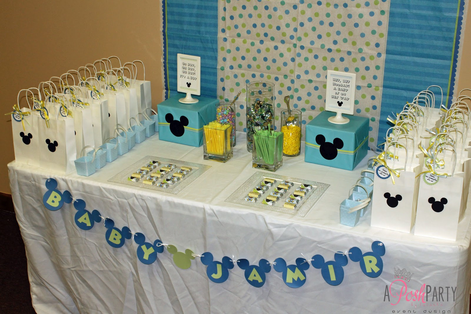 Mickey Mouse Baby Shower Decorations Ideas
 Baby Mickey Mouse Baby Shower Decorations