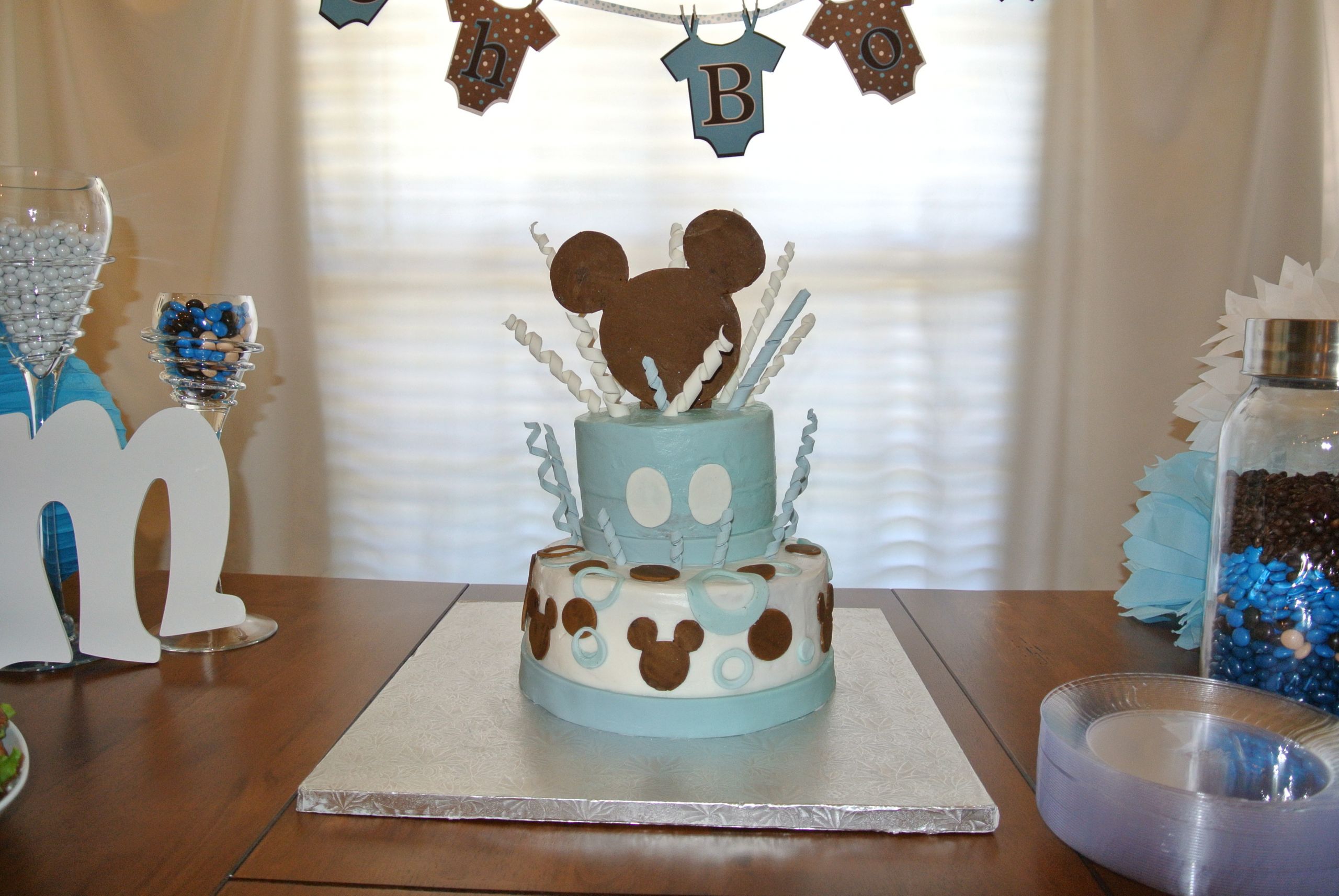 Mickey Mouse Baby Shower Decorations Ideas
 Mickey Mouse Inspired Baby Shower Easy Peasy Pleasy