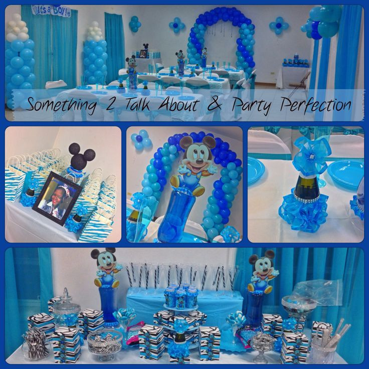 Mickey Mouse Baby Shower Decorations Ideas
 Its a Boy Baby Mickey Baby Shower decor