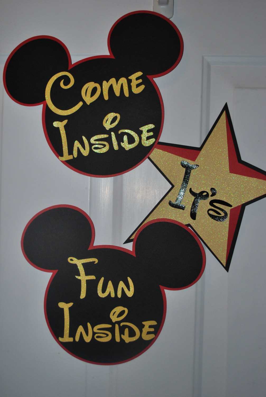 Mickey Mouse Birthday Decor
 Mickey Mouse Decorations Birthday Nursery by