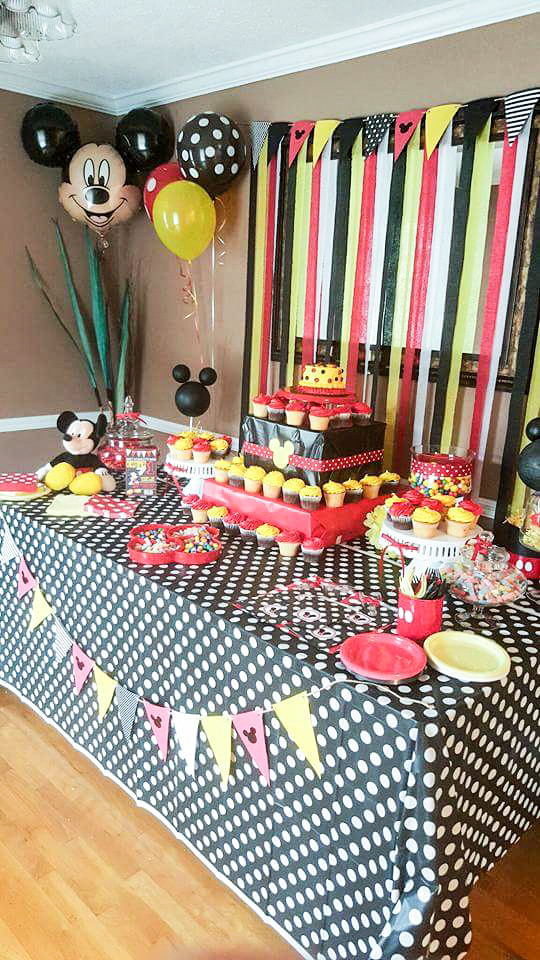 Mickey Mouse Birthday Decorations
 DIY Mickey Mouse Party Ideas Beautiful Eats & Things